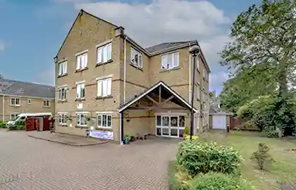 Exterior image of Elizabeth Court care home in Caterham