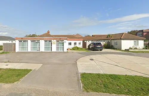 Exterior view of Alexander House care home in Chichester
