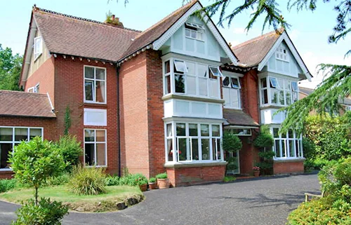 Exterior view of Avon House care home in Haywards Heath