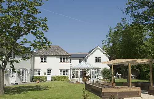 Exterior view of Beggars Roost Nursing Home in Chichester