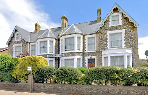 Exterior view of Brockenhurst care home in Littlehampton
