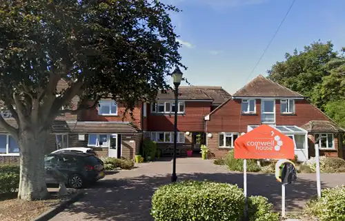 Exterior view of Cornwell House care home in Ferring, Worthing