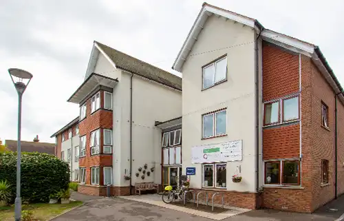 Exterior view of Elizabeth House care home in Bognor Regis