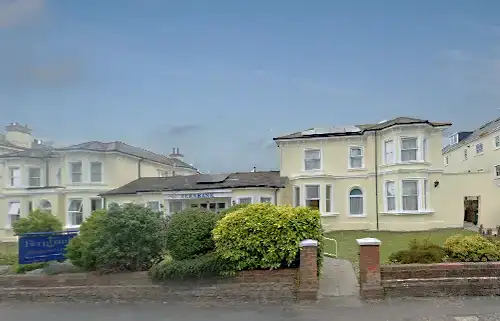 Exterior view of Fernbank care home in Worthing