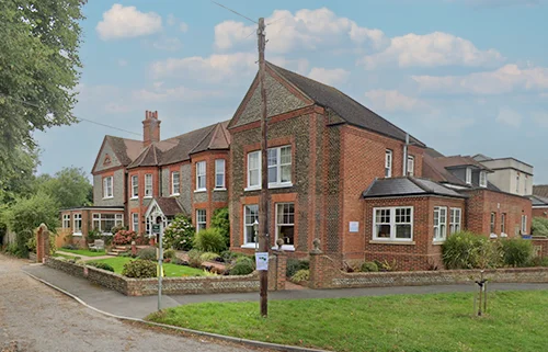 Exterior view of Greystoke Manor care home in Ferring, Worthing