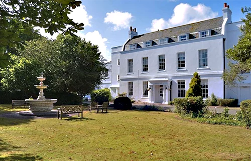 Exterior view of Rectory House care home in Lancing