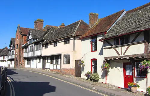 View of Steyning, West Sussex