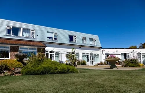 Exterior view of White Lodge care home in Littlehampton
